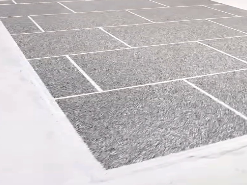 Epoxy flakes design 4
